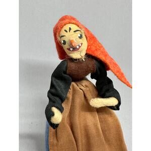 Vintage BAPS Witch Figure from Hansel & Gretel Germany Edith Von Arps Rare